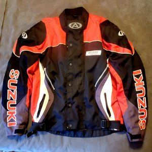 AGVSPORT Suzuki motorcycle racing jacket, barely used